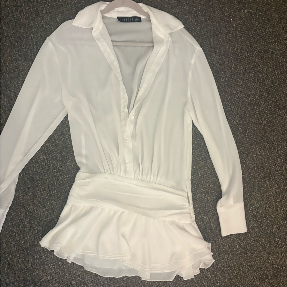 Lioness White Girls Girls Girls Mini Dress